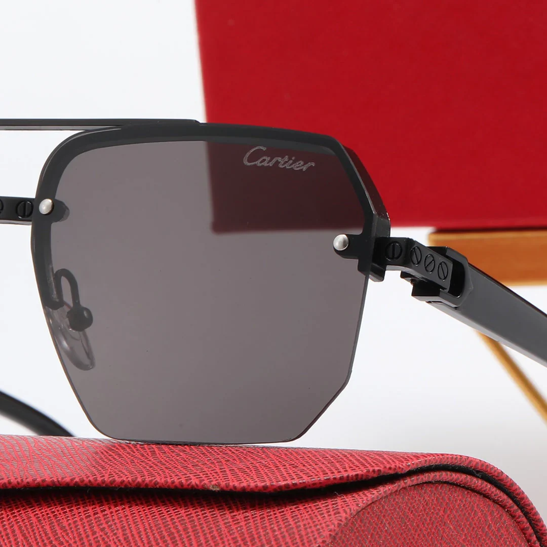 4 color fashion half rim diamond shaped lens polarized sunglasses 4 color fashion half rim diamond shaped lens polarized sunglasses