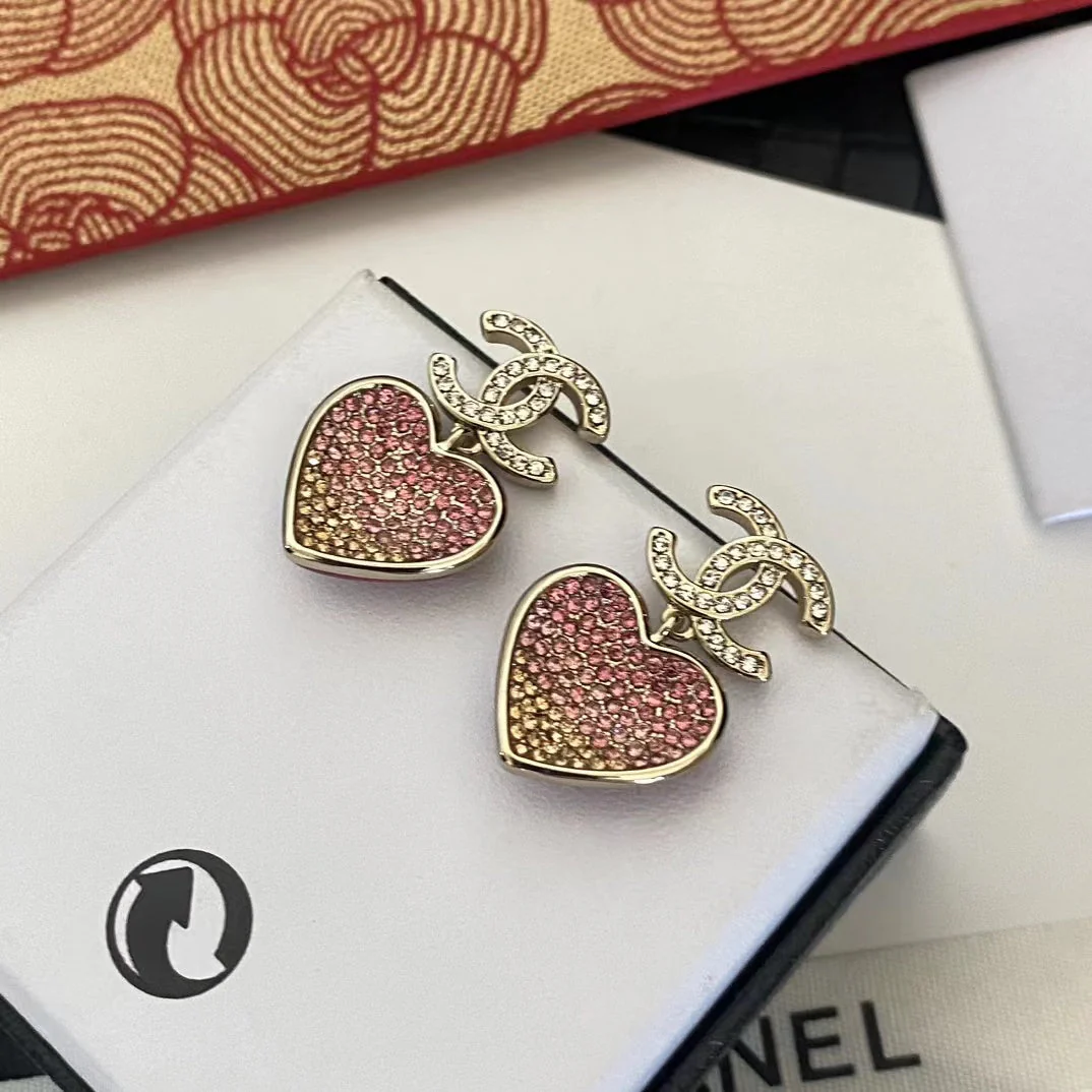 elegant diamond heart earrings elegant diamond heart earrings