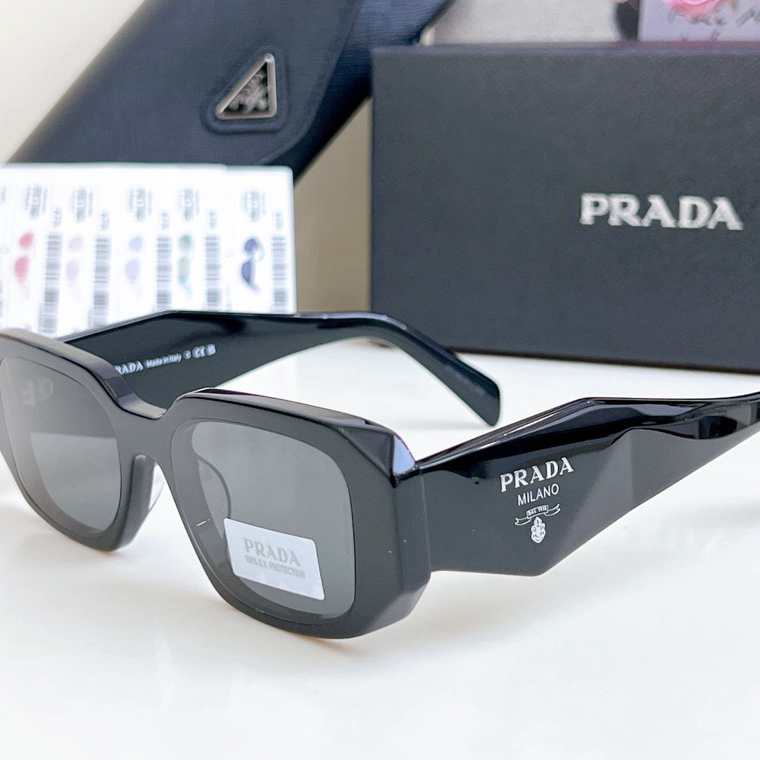 triangle logo rectangular cut anti glare sunglasses triangle logo rectangular cut anti glare sunglasses