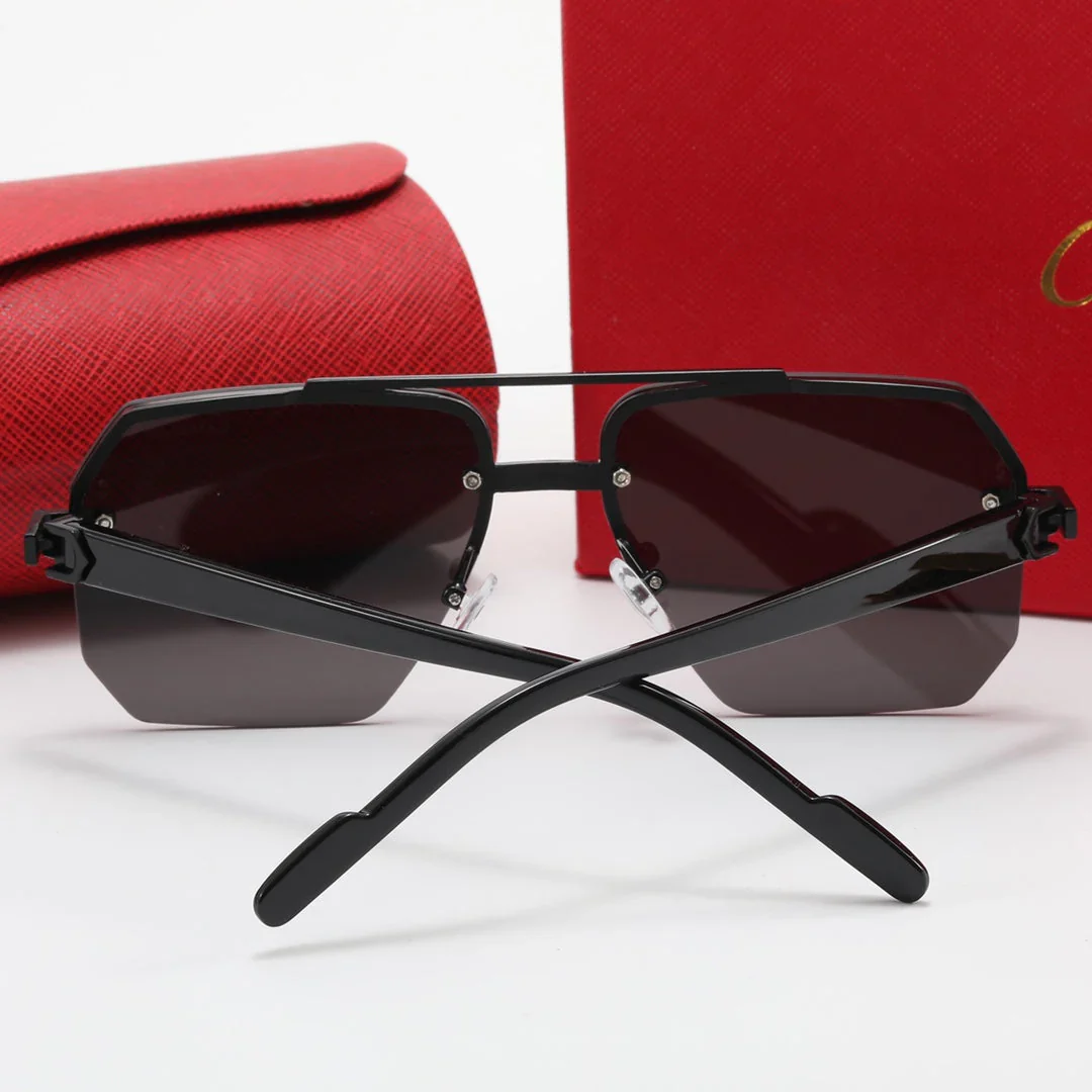 4 color fashion half rim diamond shaped lens polarized sunglasses 4 color fashion half rim diamond shaped lens polarized sunglasses