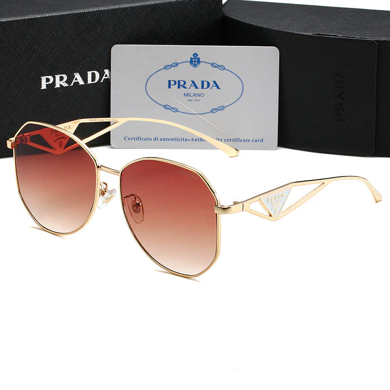 unisex triangle logo metal sunglasses unisex triangle logo metal sunglasses
