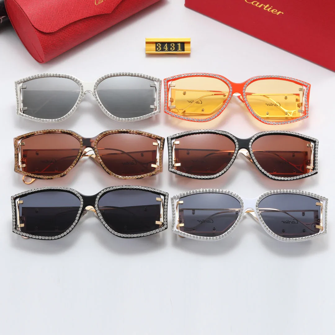 6 color rhinestone lens polarized sunglasses 6 color rhinestone lens polarized sunglasses