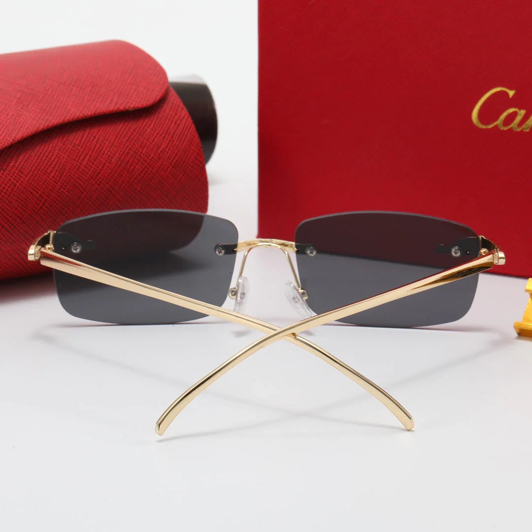 4 color fashion frameless leopard frame polarized sunglasses 4 color fashion frameless leopard frame polarized sunglasses