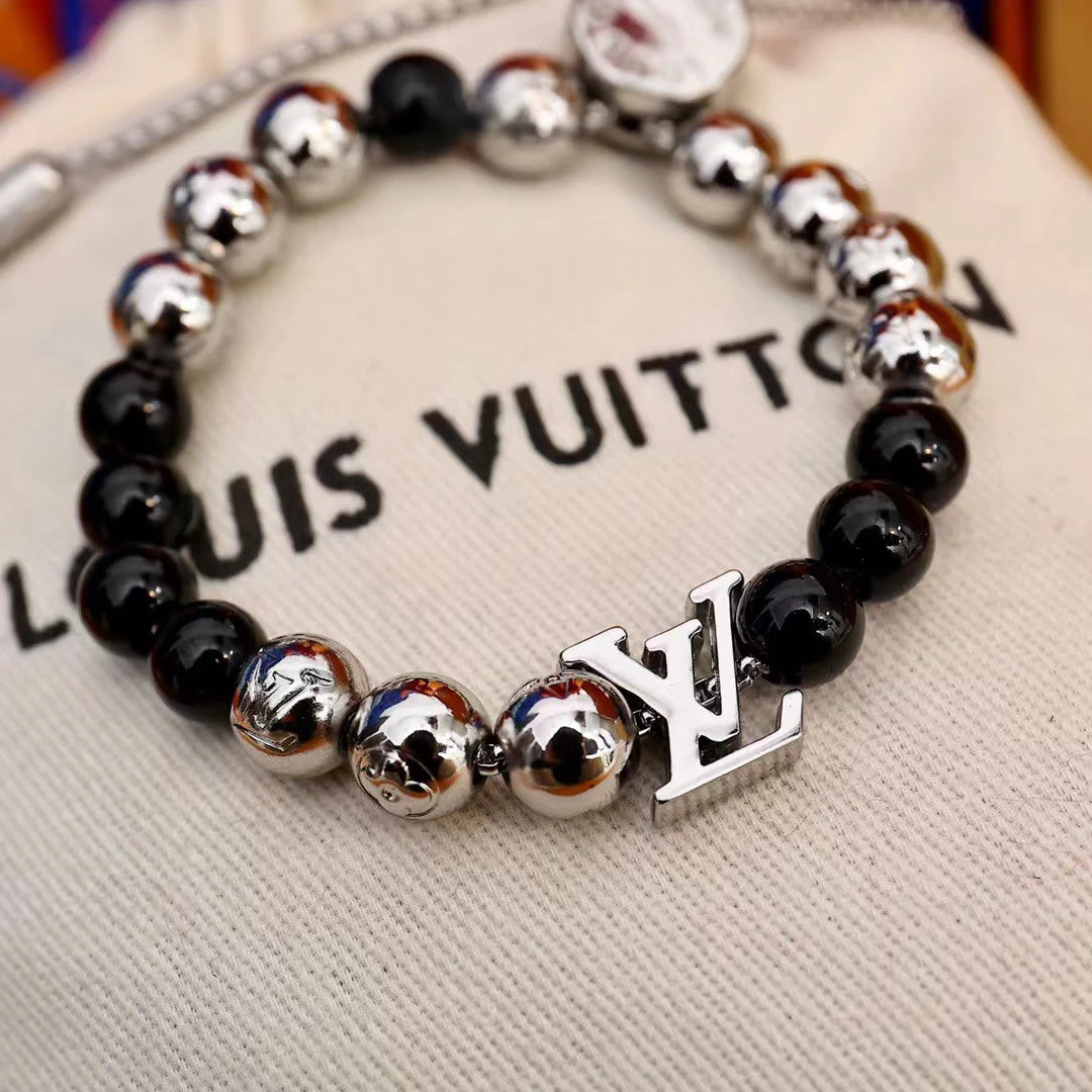 monogram adjustable bead bracelet monogram adjustable bead bracelet