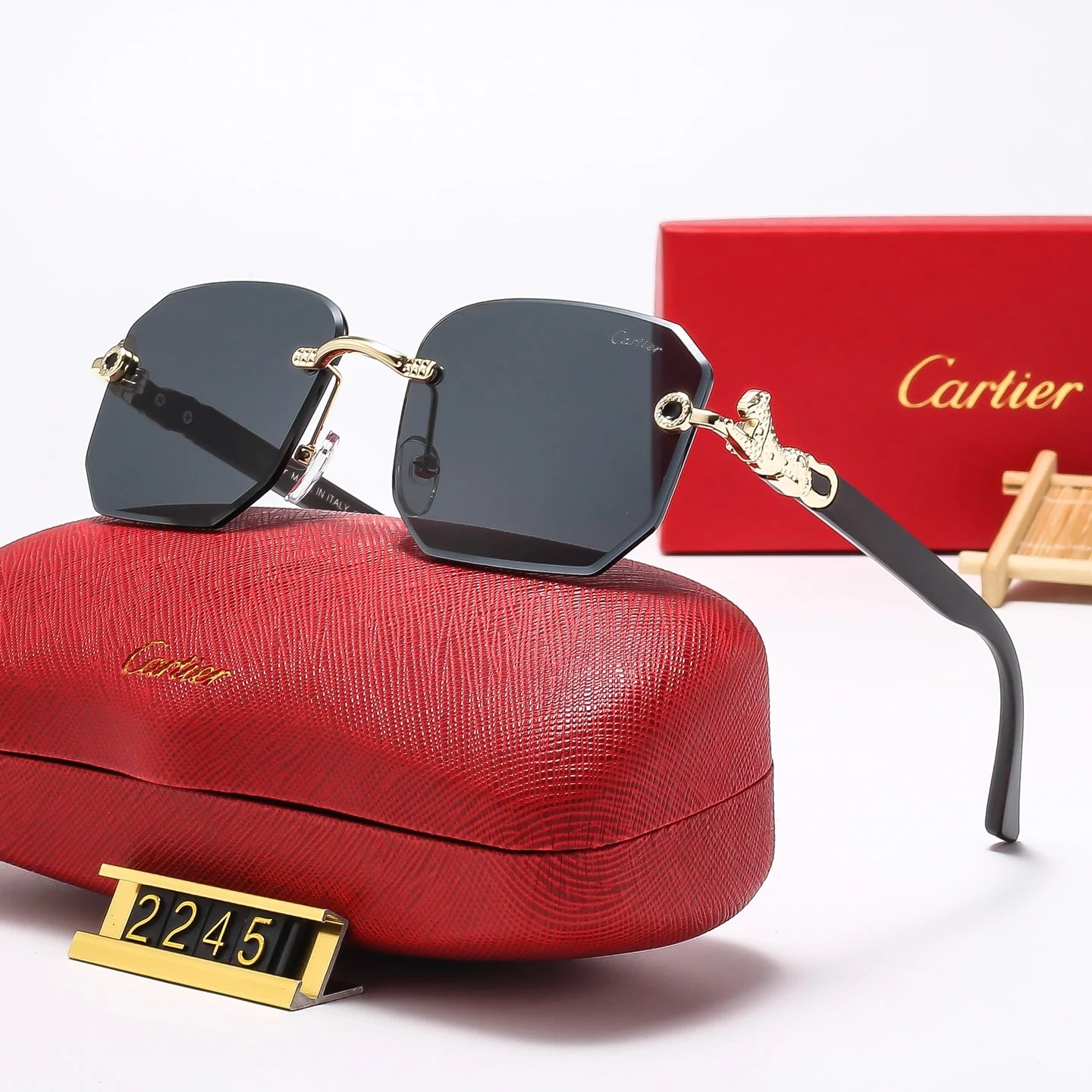 7 colors fashion frameless square sunglasses 2245 7 colors fashion frameless square sunglasses 2245