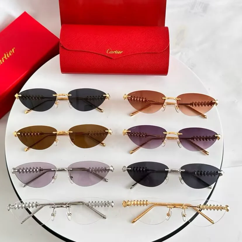 2025 new frameless women's sunglasses 2025 new frameless women's sunglasses