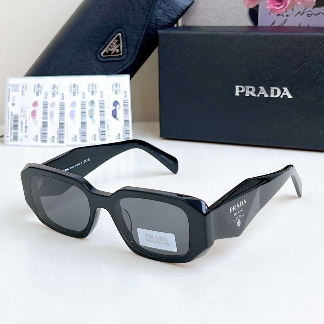 triangle logo rectangular cut anti glare sunglasses triangle logo rectangular cut anti glare sunglasses