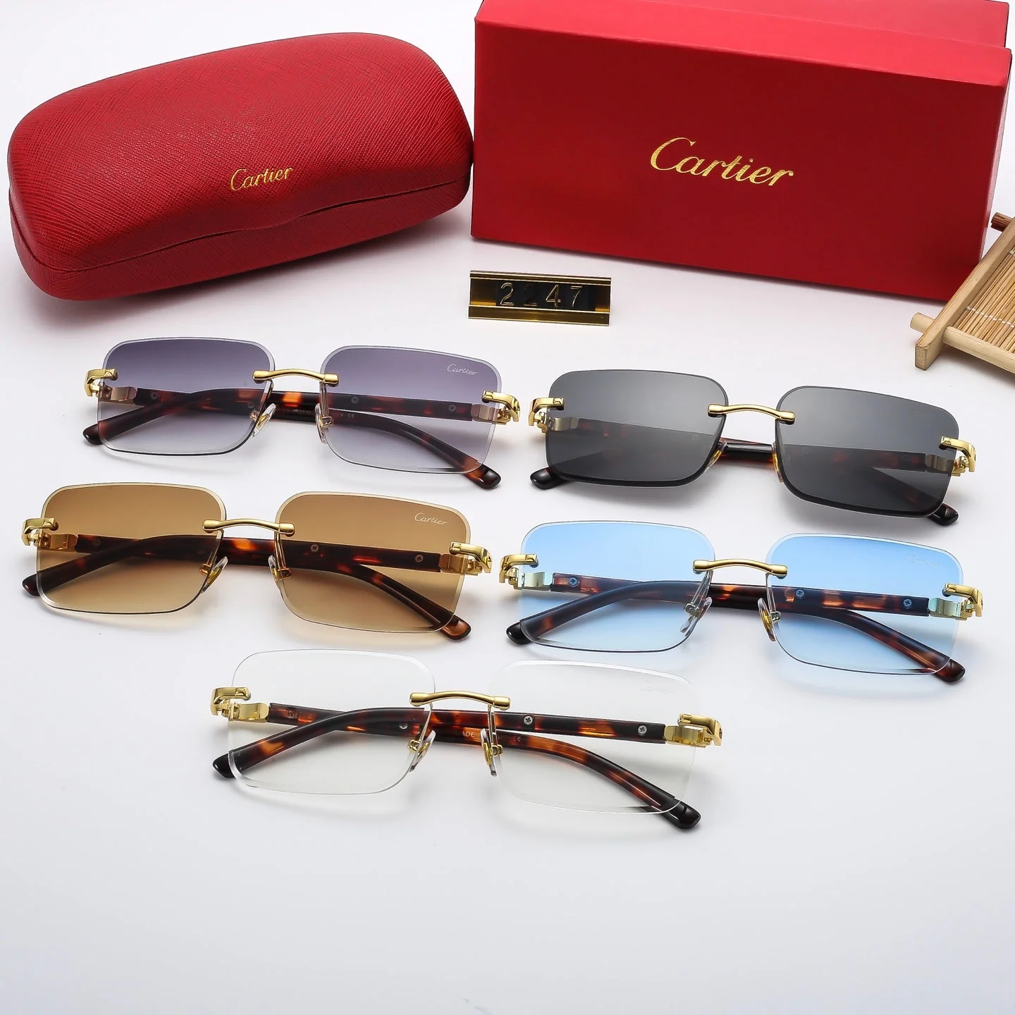 fashion frameless square sunglasses 2247 fashion frameless square sunglasses 2247