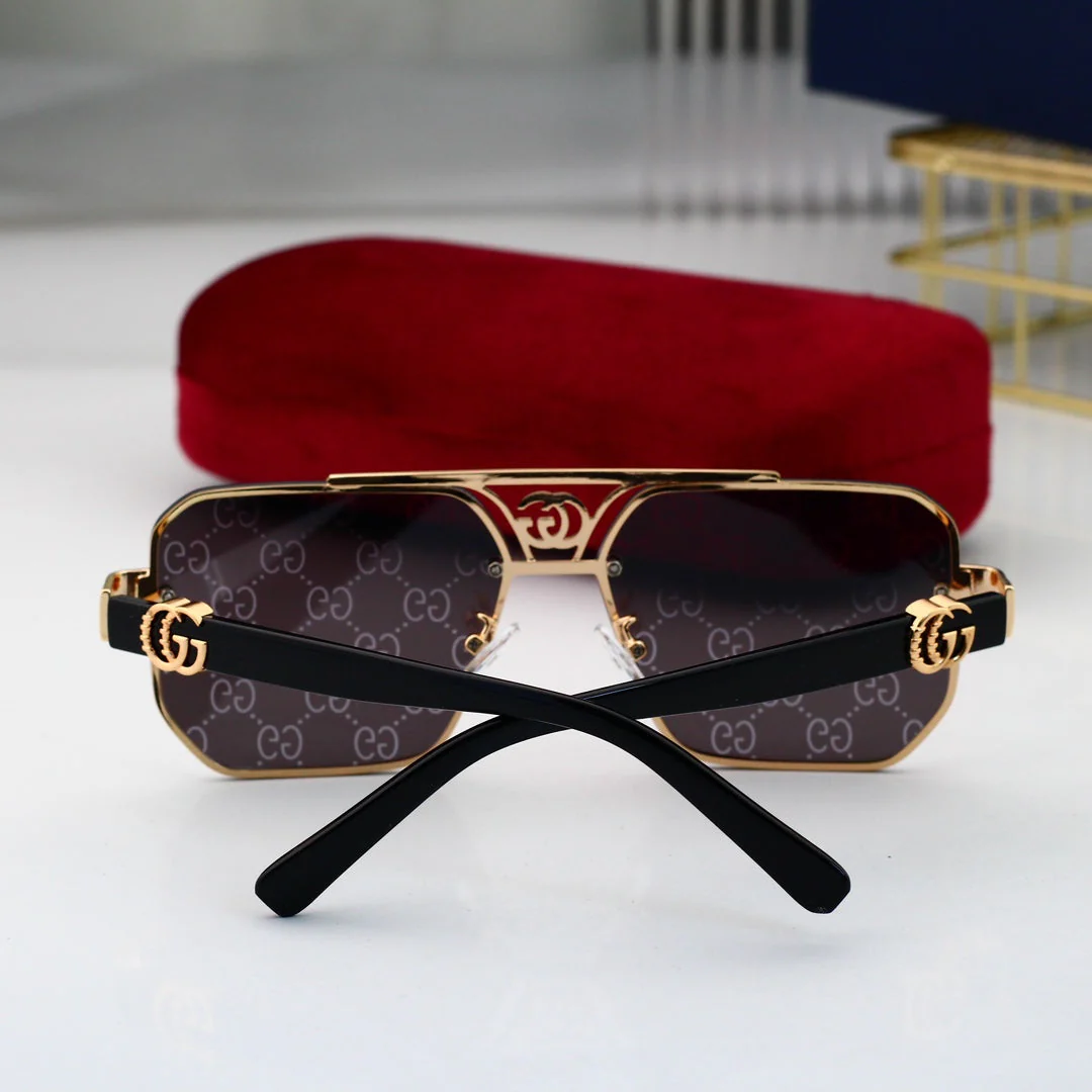 fashion metal logo polygon sunglasses 8936 fashion metal logo polygon sunglasses 8936