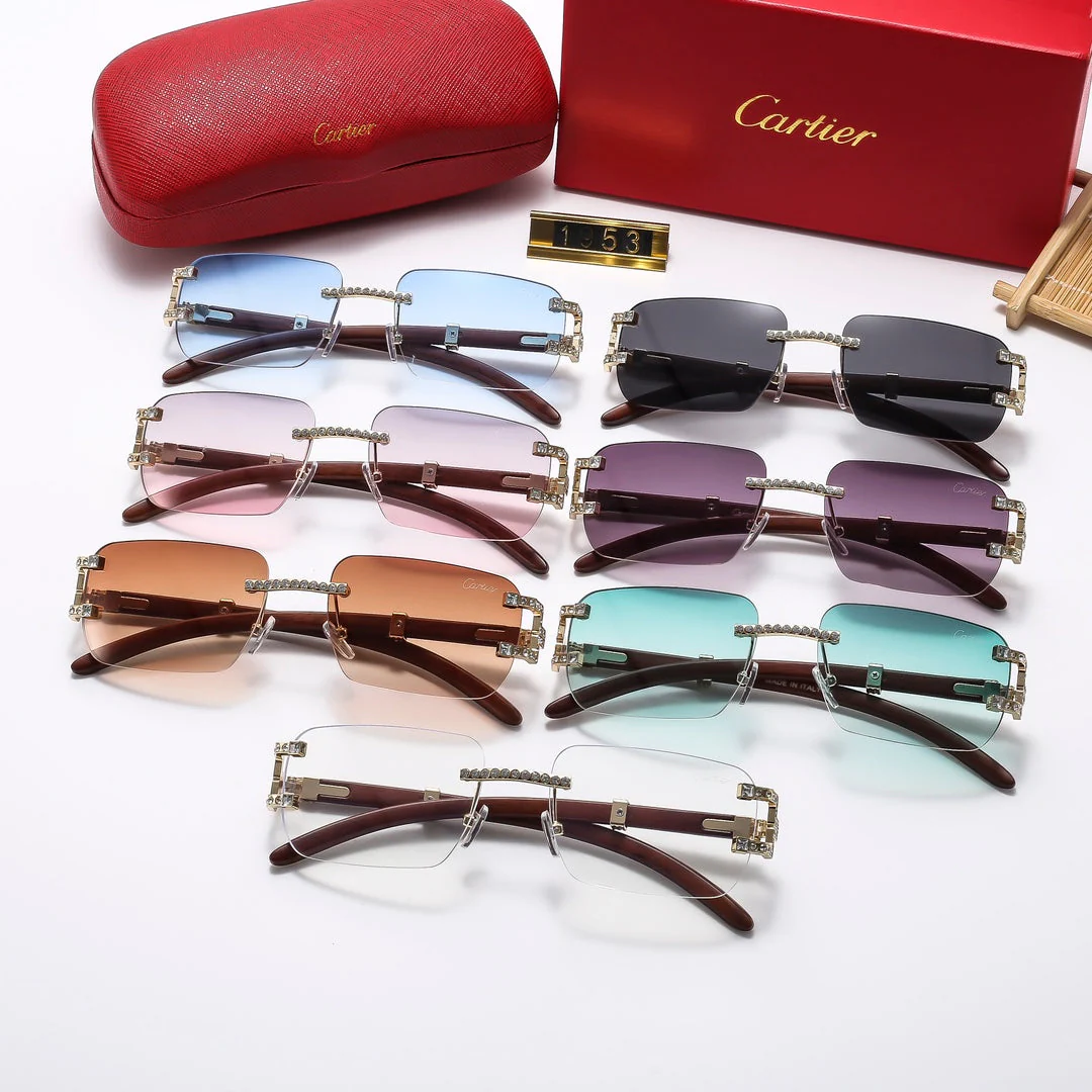 6 colors dimond sunglasses—1953 6 colors dimond sunglasses—1953
