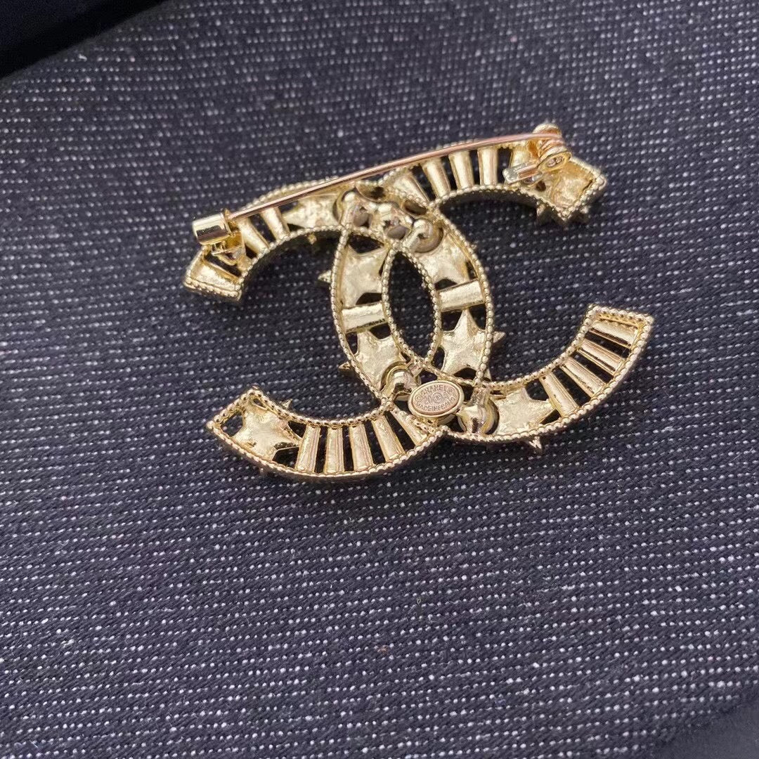 star pearl diamond brooch star pearl diamond brooch